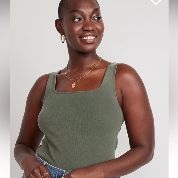 Old Navy Women’s Tank Top XXL Olive Green Spring & Summer Capsule Athleisure - Picture 4 of 8